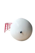 SELF CLEANING WATER TANK OCEAN WHITE WITH MS STAND - 1250LTR - Image 2