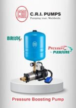 1HP BOOSTER PUMP BRISK 1X1 24L TANK CAPACITY CRI 630095 - Image 2